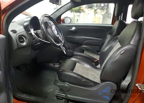 2013 Fiat 500 Sport from USA, damaged, VIN 3C3CFFBR3DT746384